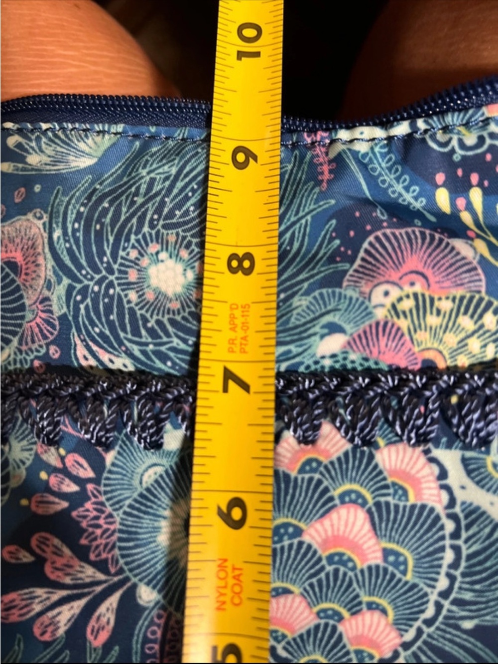 SakRoots Blue Floral sea life Crossbody Bag - Casual Women's Shoulder Bag - Picture 7 of 8
